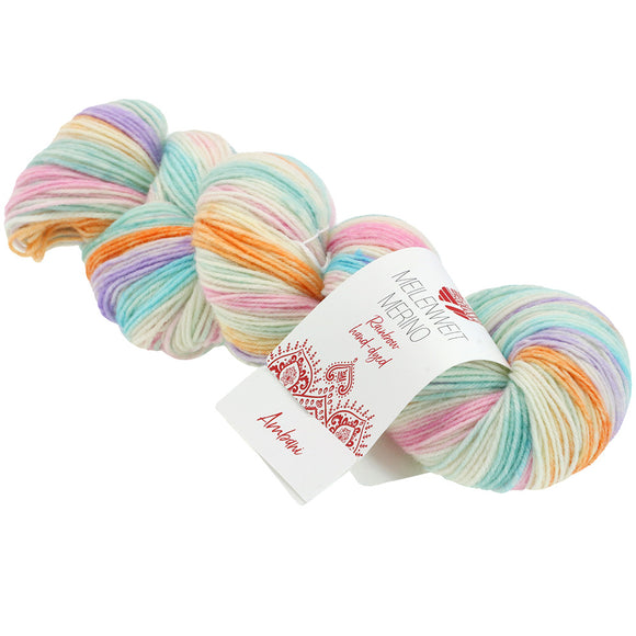Meilenweit 100g Merino Hand-dyed Rainbow